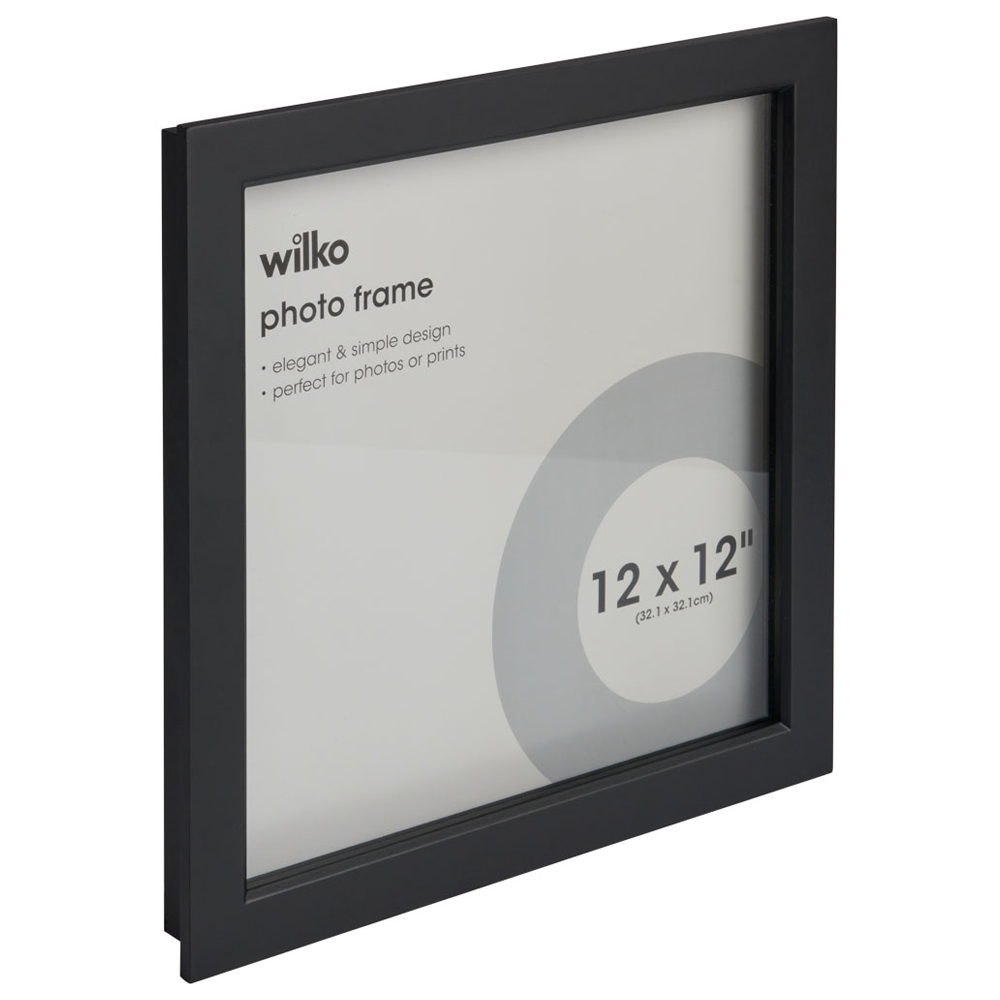 Wilko Black Box Photo Frame 12 x 12inch Image 2