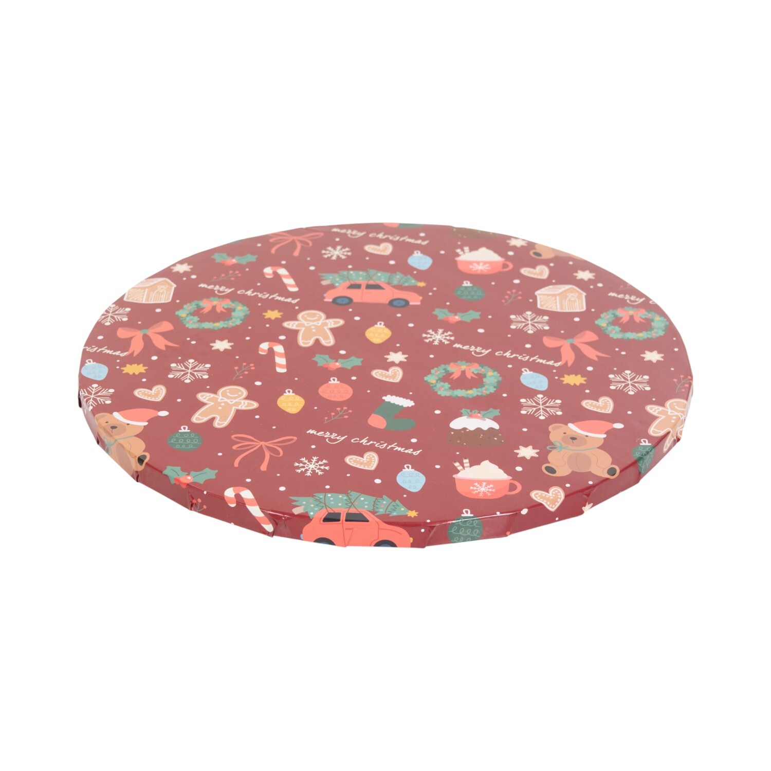 Christmas Cake Board and Box Set Image 10