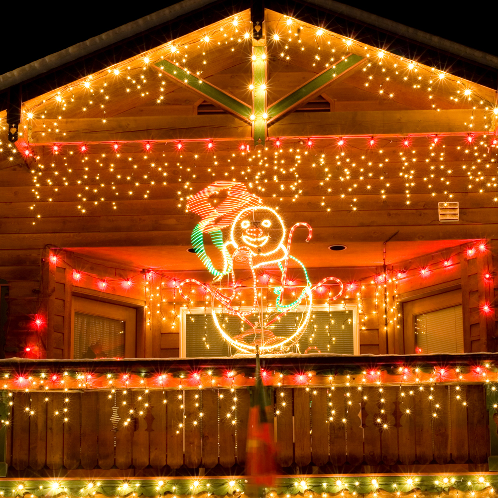 The Christmas Workshop 240 Warm White LED Multi-Function Icicle Chaser Light 5.6m Image 11