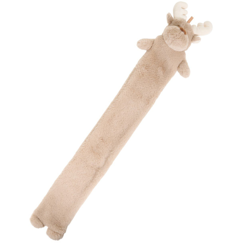 Reindeer Long Hot Water Bottle Biege Image 2