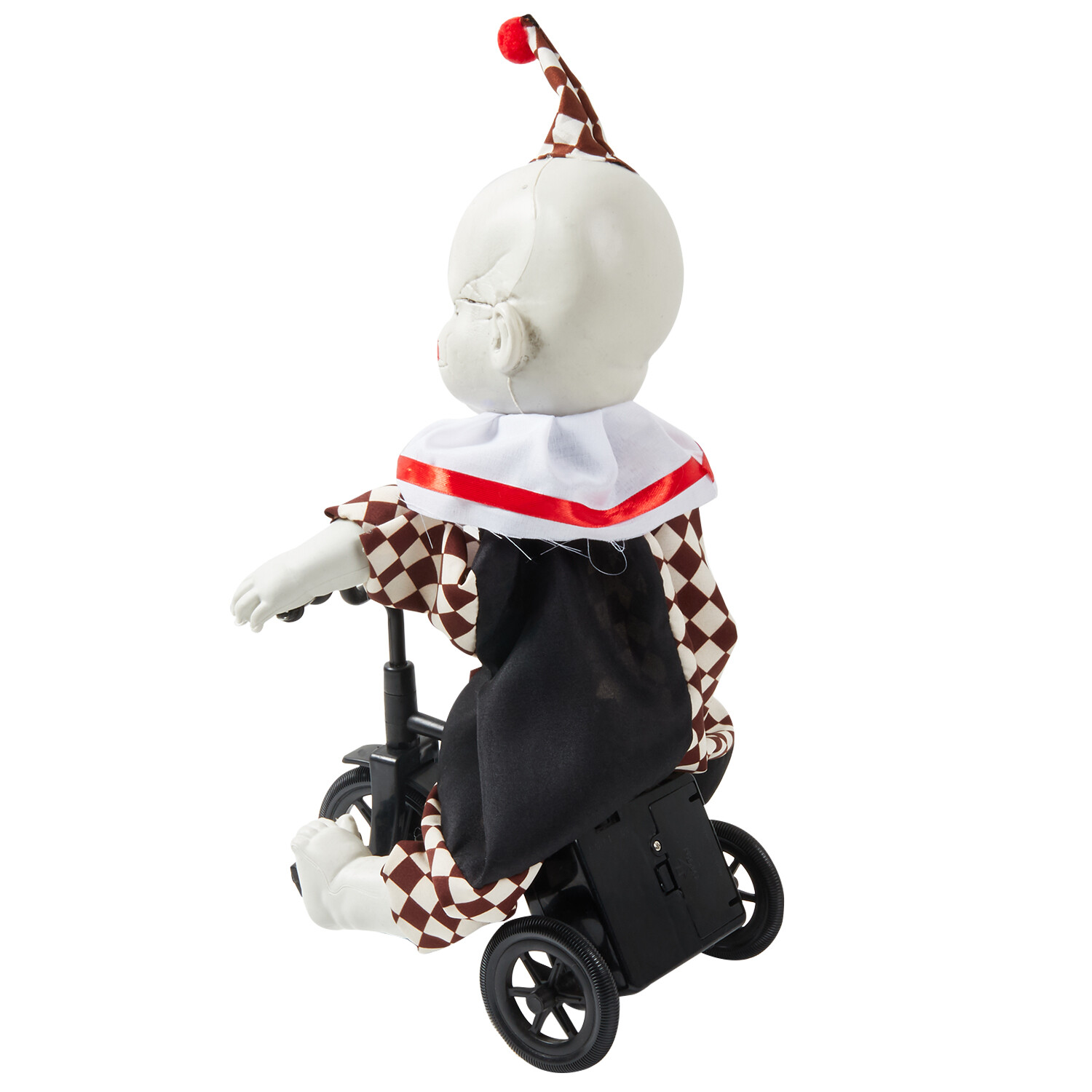 Jester Clown on Bicycle Multicolour Image 3