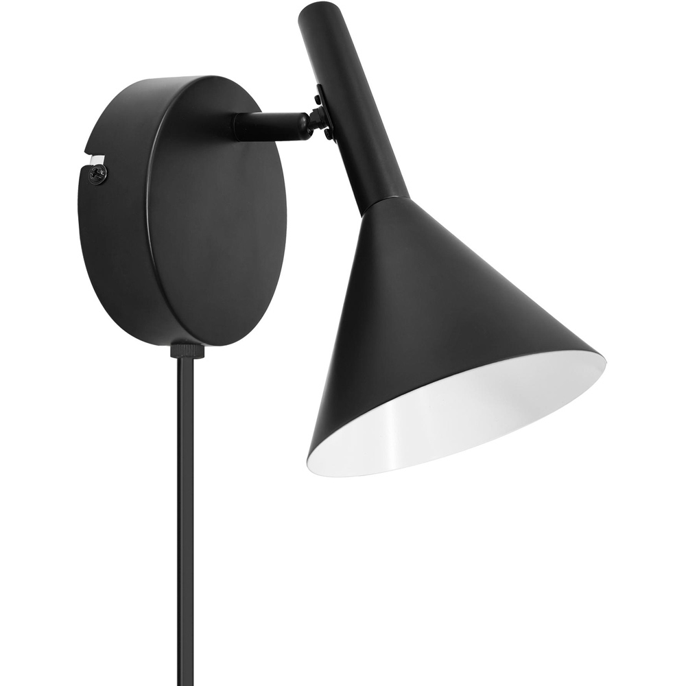 Nordlux Kelvis Black Wall Light Image 1