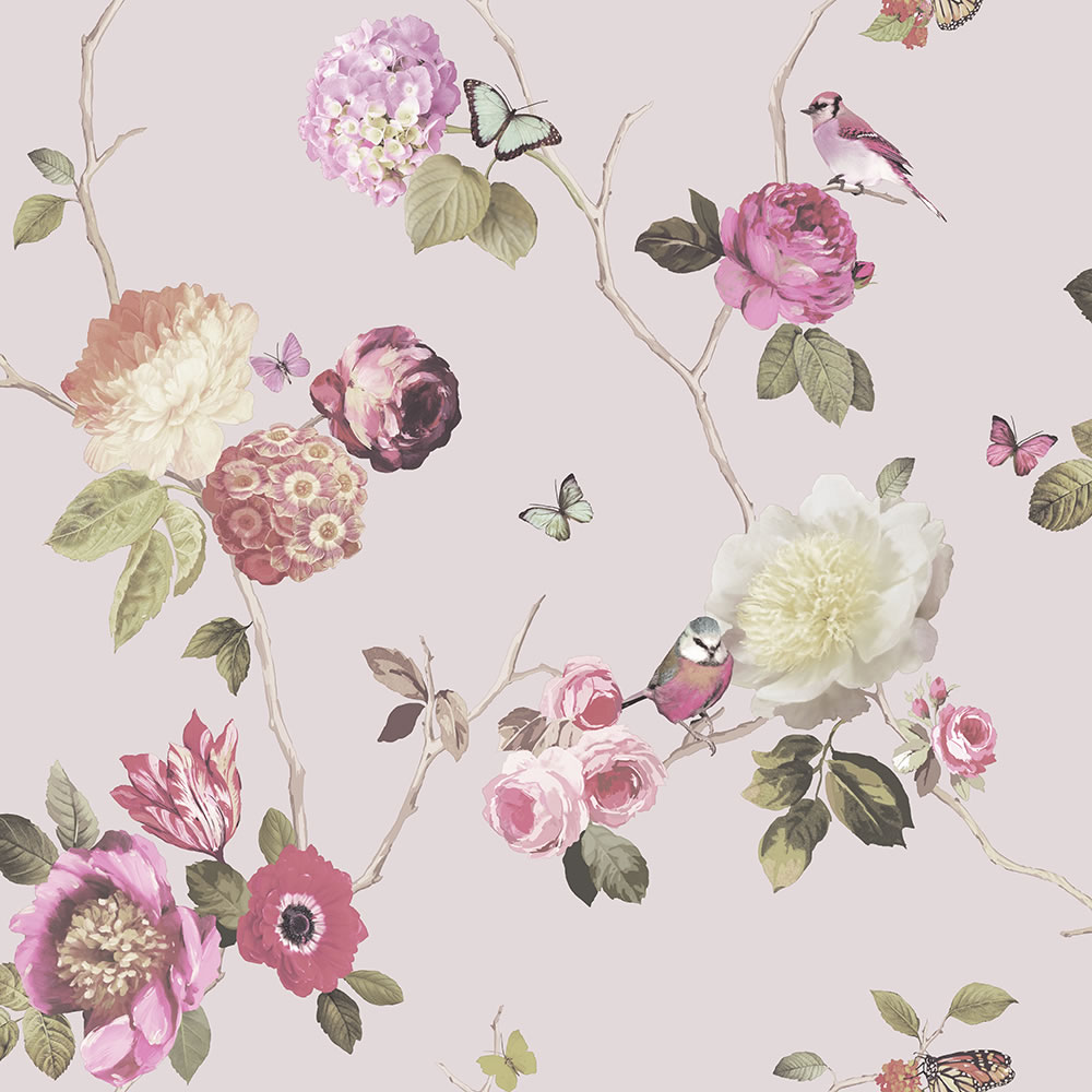 Arthouse Charmed Blush Wallpaper Image 1