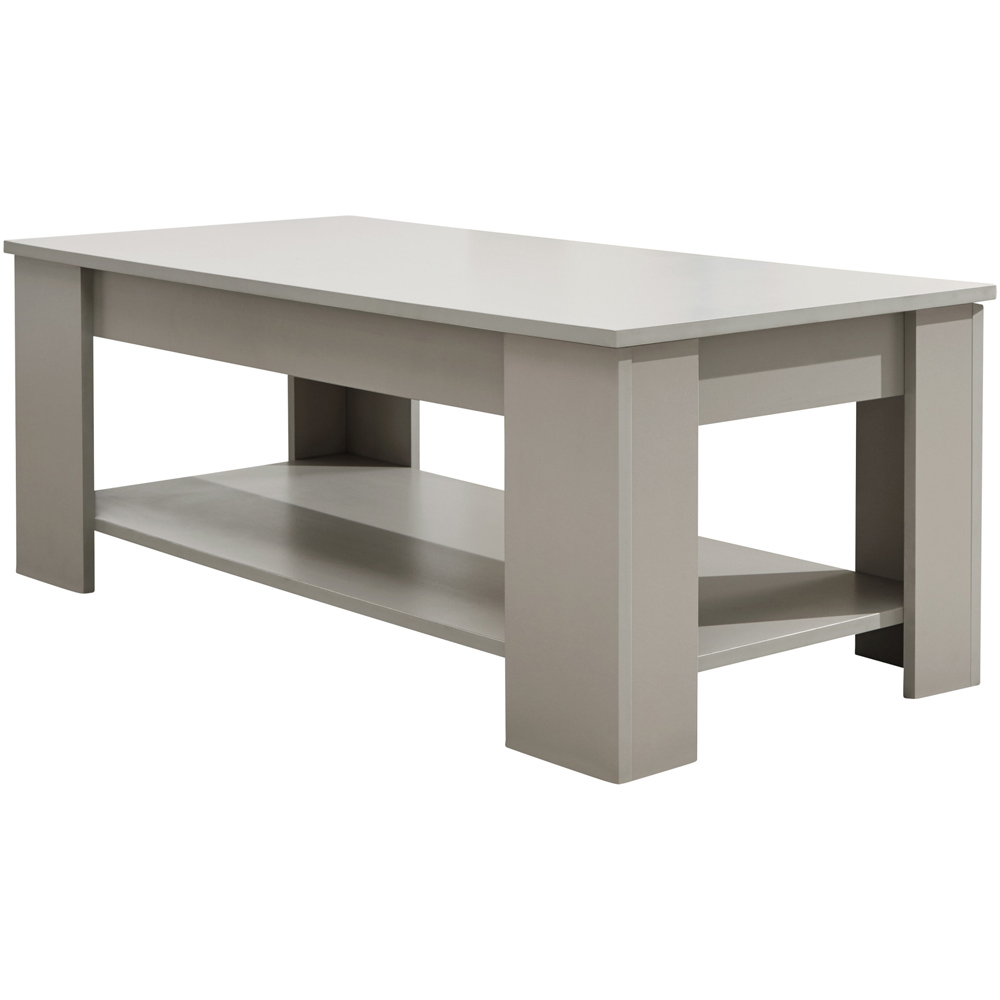 GFW Grey Lift Up Coffee Table Image 2