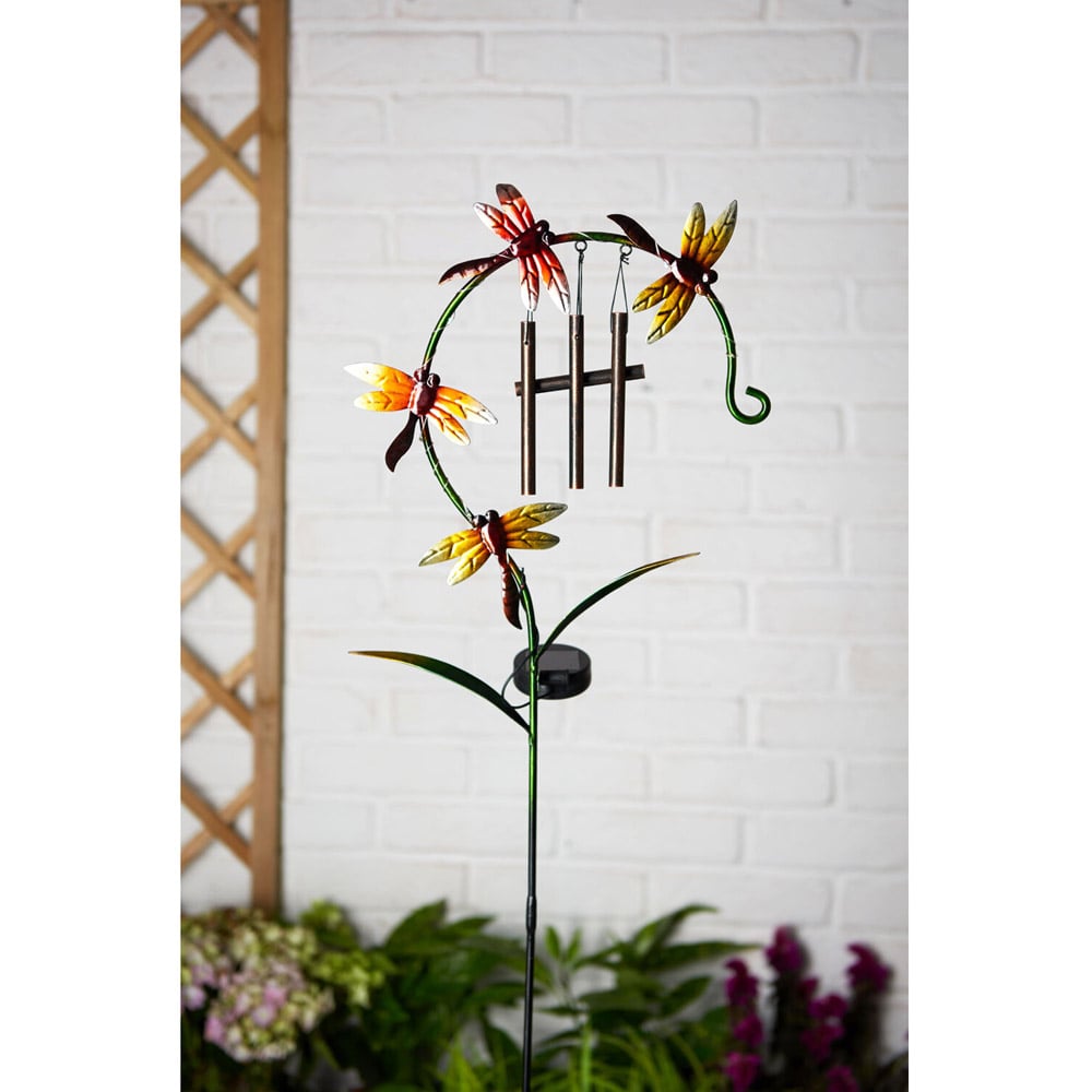 Single Illuminated Garden Green Solar Stake Light in Assorted styles Image 10