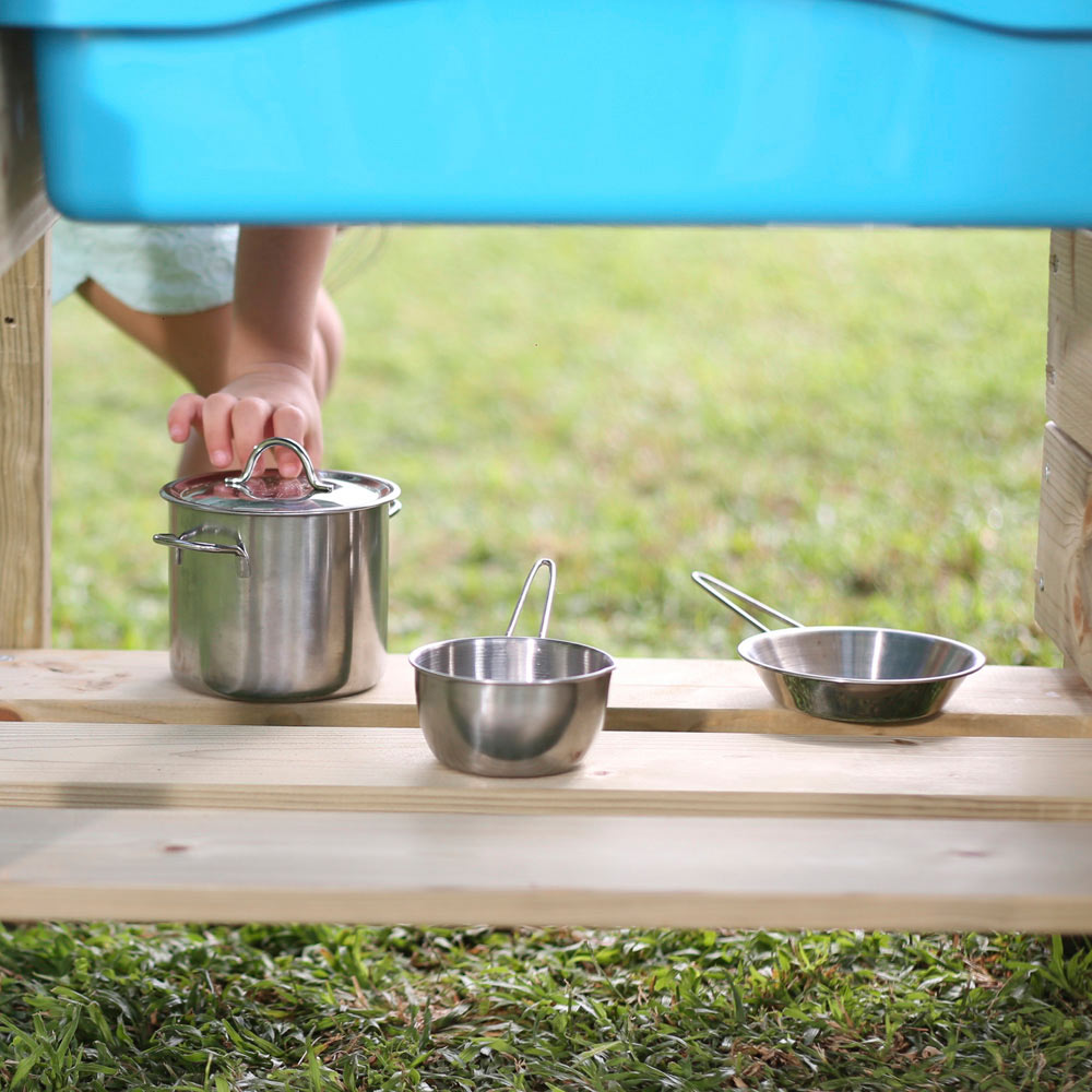 TP Deluxe Wooden Mud Kitchen Image 7