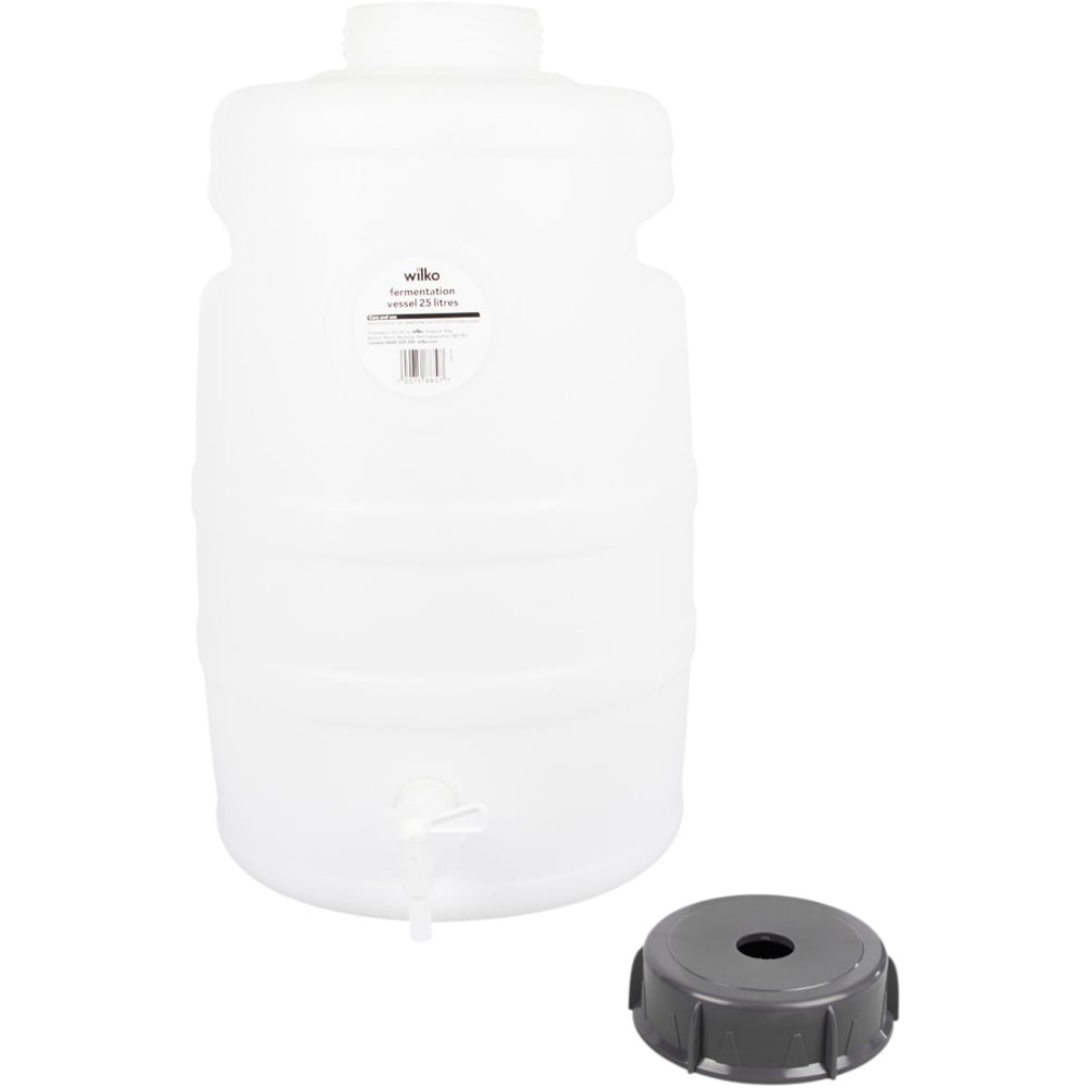 Fermenter Barrel White Image 3