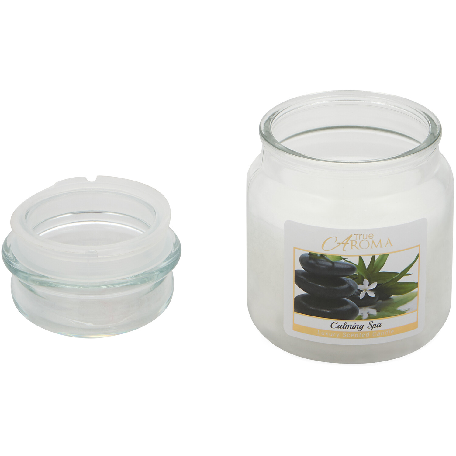 Calming Spa & Fresh Cotton Candle Pack - White Image 5