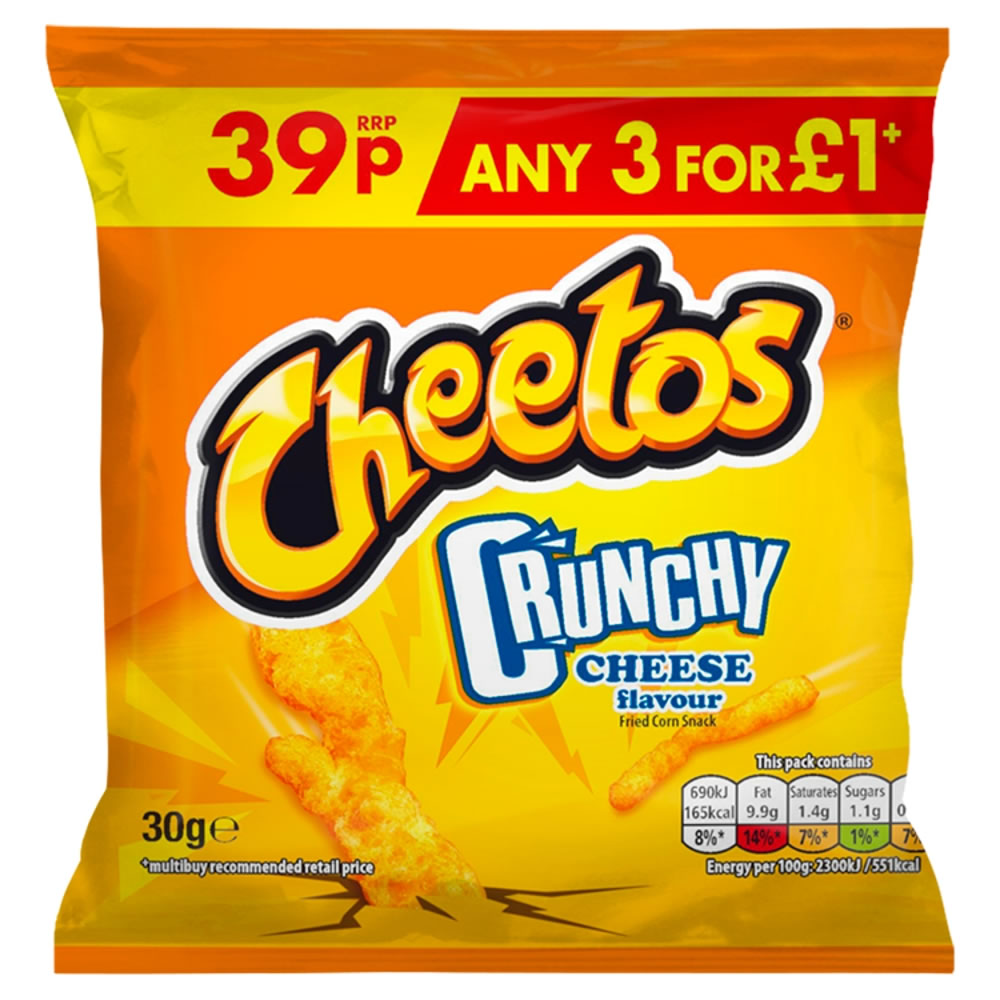 Cheetos Crunchy Cheese 30g Image