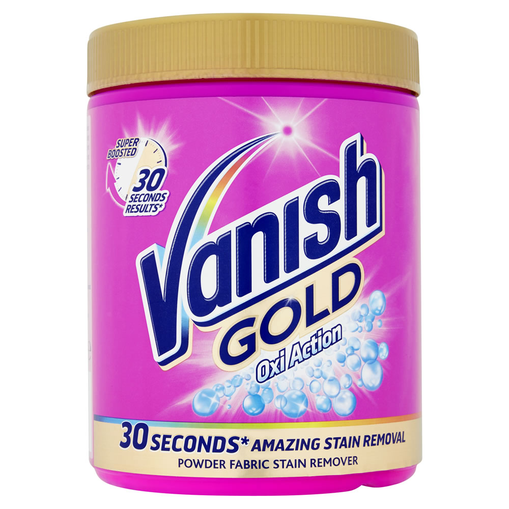 Vanish Gold Oxi Action Fabric Stain Remover 850g Image