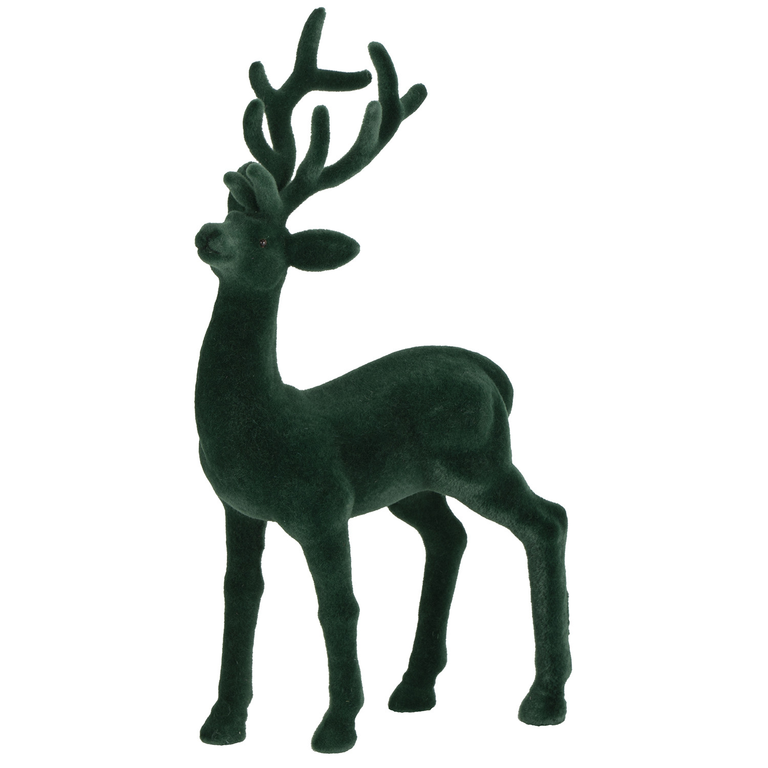 Green Standing Reindeer Christmas Decoration Image