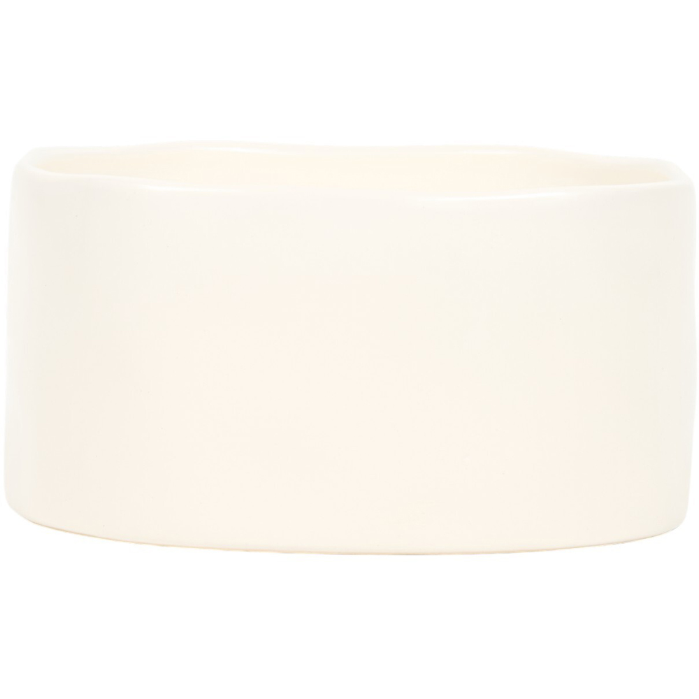 Dimpled Crackle Wick Candle Neutral Image 3