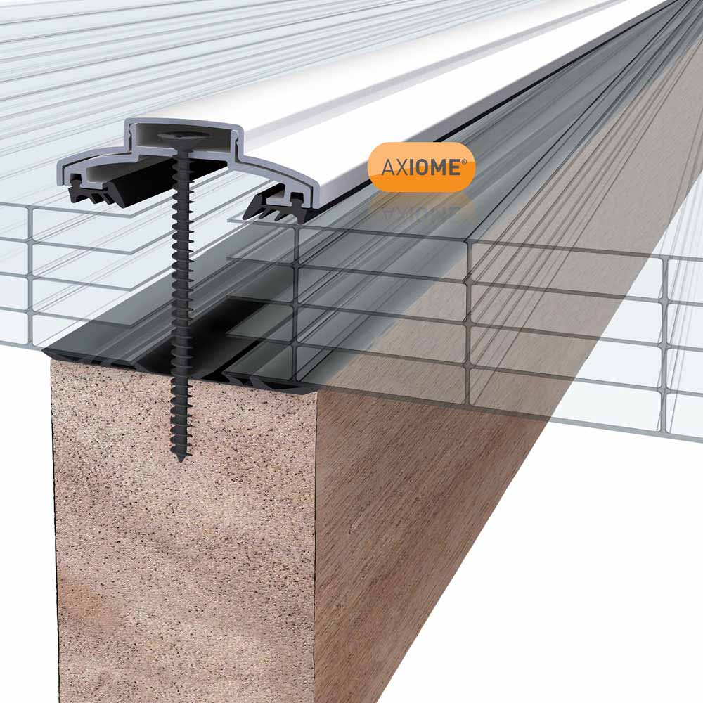 Axiome 25mm Clear Glazing Sheet 1000 x 5000mm Image 2