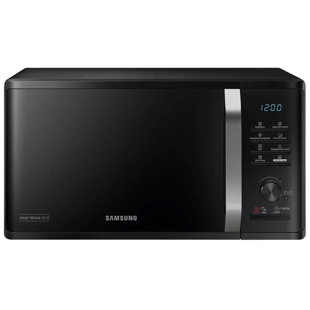 Samsung MG23K3575AK Black 23L Heat Wave Microwave with Grill 800W Image 2