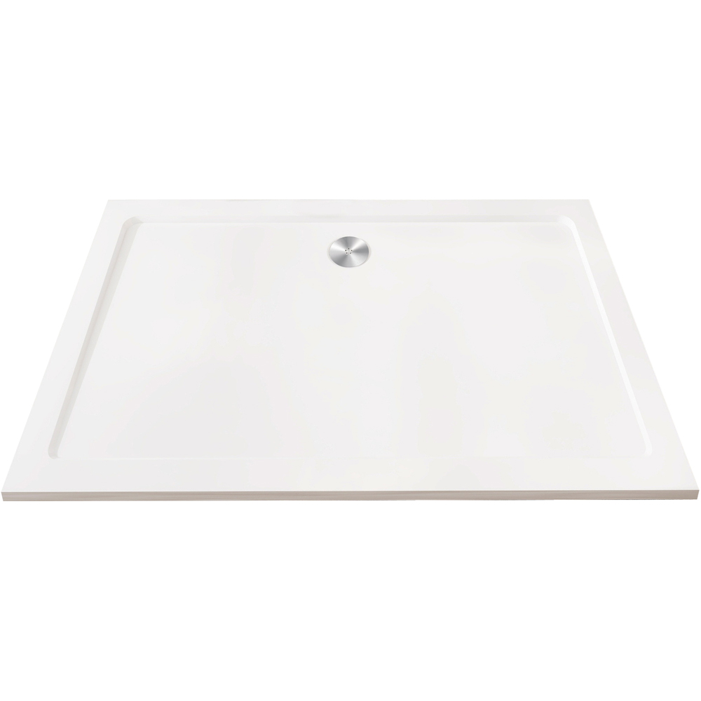 Stech Homes Rectangular Slimline Shower Tray 1100 x 800 x 30mm Image 1