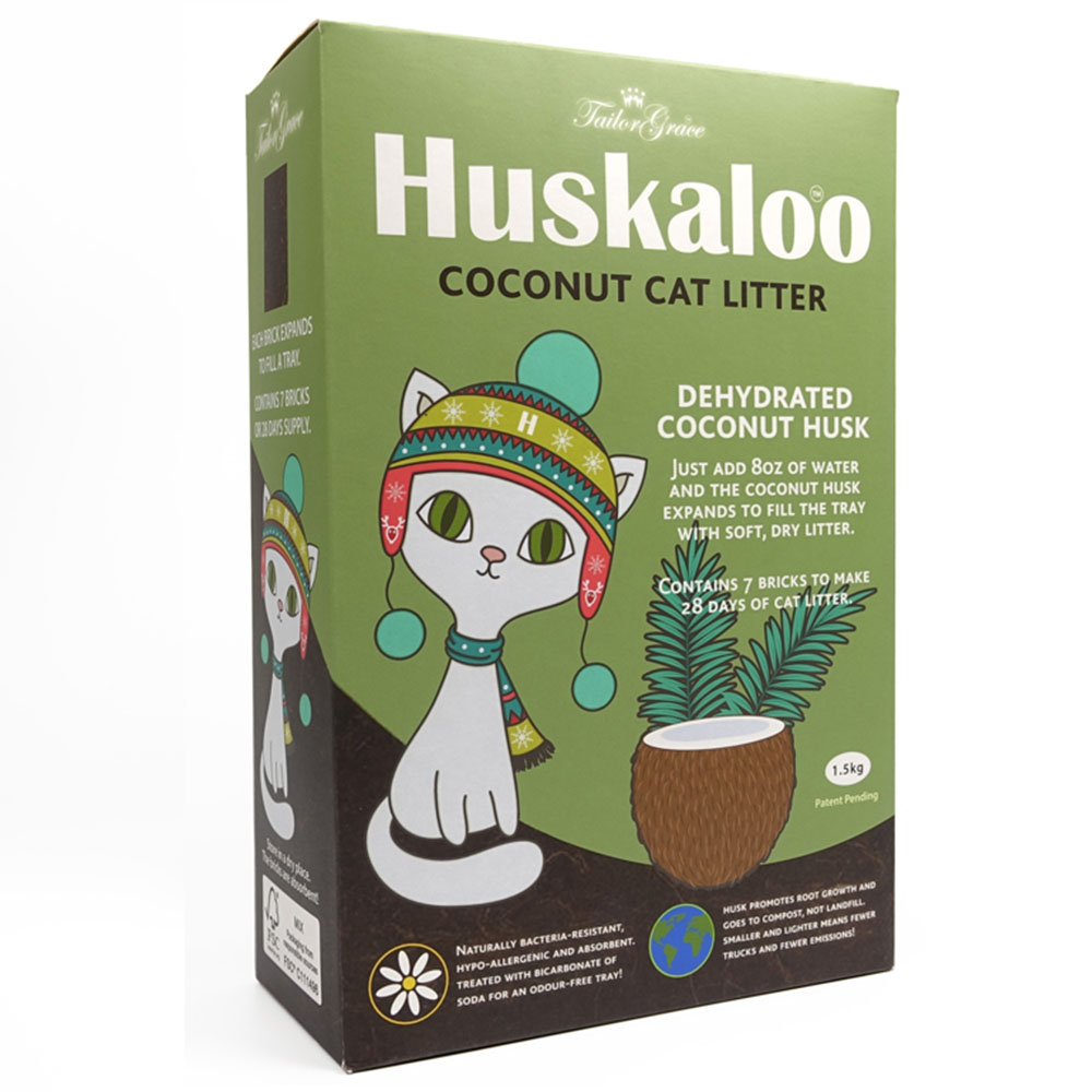 Huskaloo Coconut Cat Litter Image 2