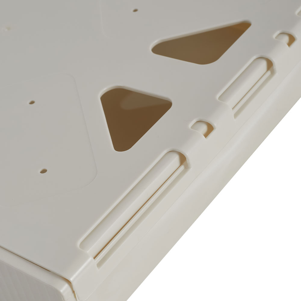 Living and Home White Under Desk Drawer Organiser with Sliding Storage 7.5 x 33 x 44.5cm Image 7