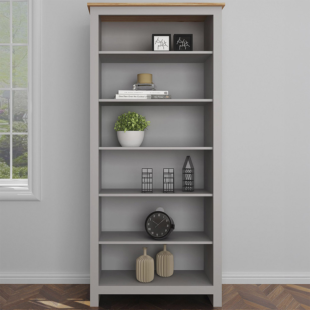 Lexington Grey Bookcase Image 1