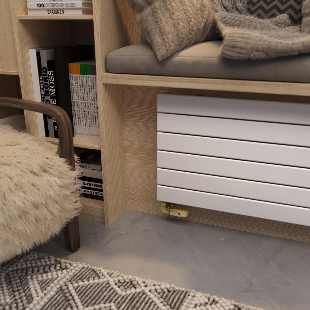 Terma Forte 2667 BTU White Single Panel Radiator 1800 x 440mm Image 7
