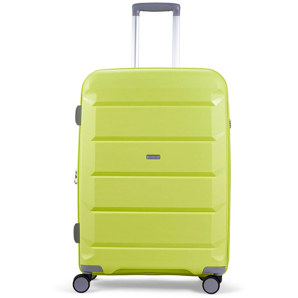 Rock Tulum Medium Green Hardshell Expandable Suitcase Image 2