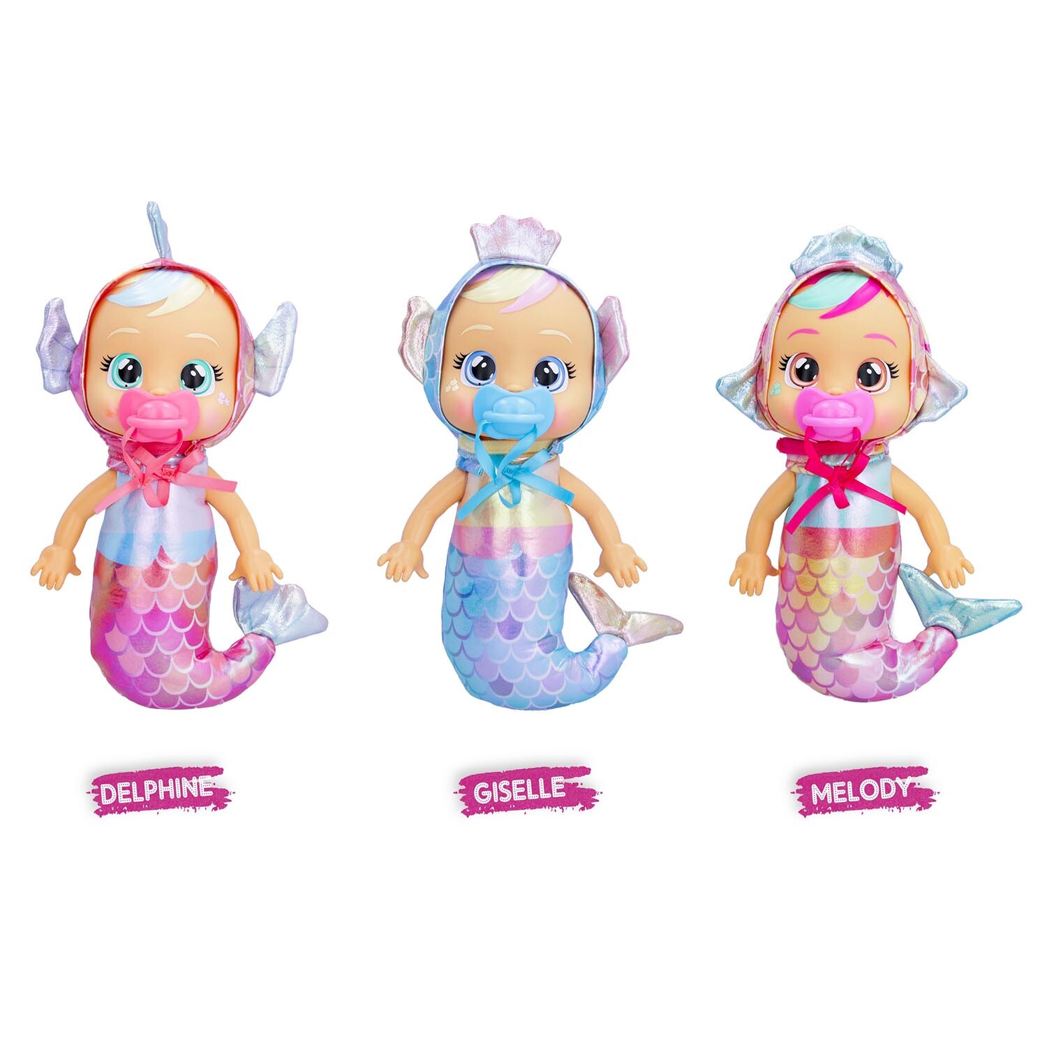 Single Cry Babies Tiny Cuddles Mermaids in Assorted Style Image 1