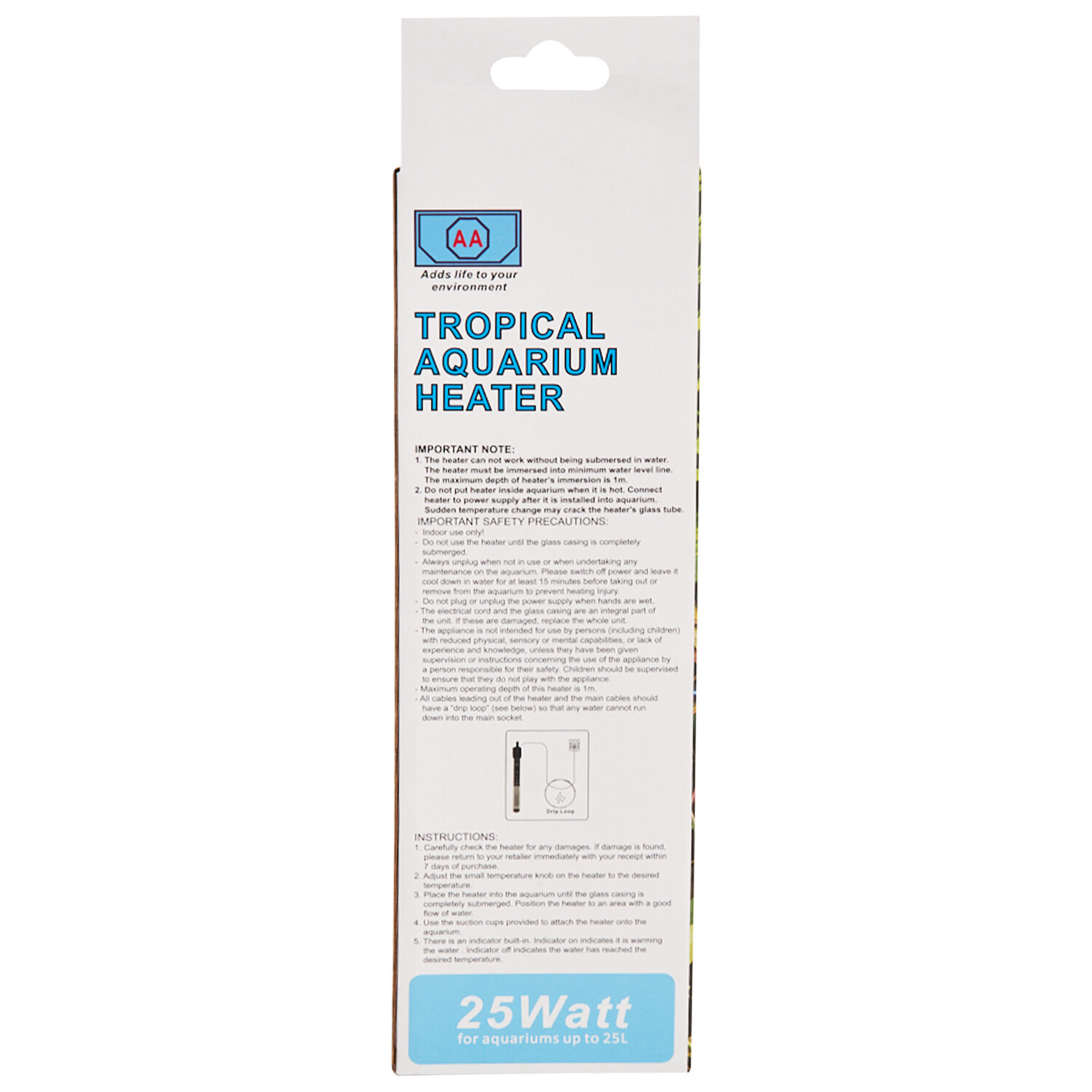 Aquarium Heater - Multicolour / 25W Image 3