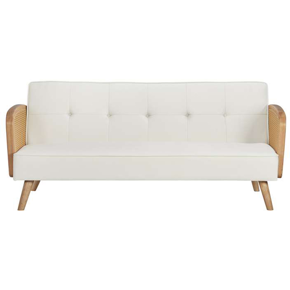 Birlea Mila 2 Seater White Sofa Bed Image 3