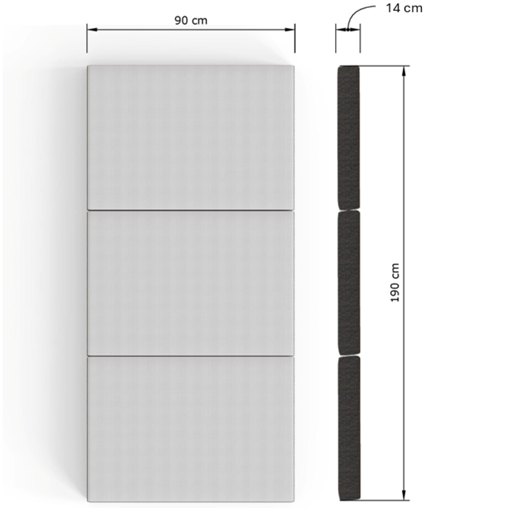 GFW SleepyCastle Single White Foldable Mattress 14cm with Storage Bag Image 4