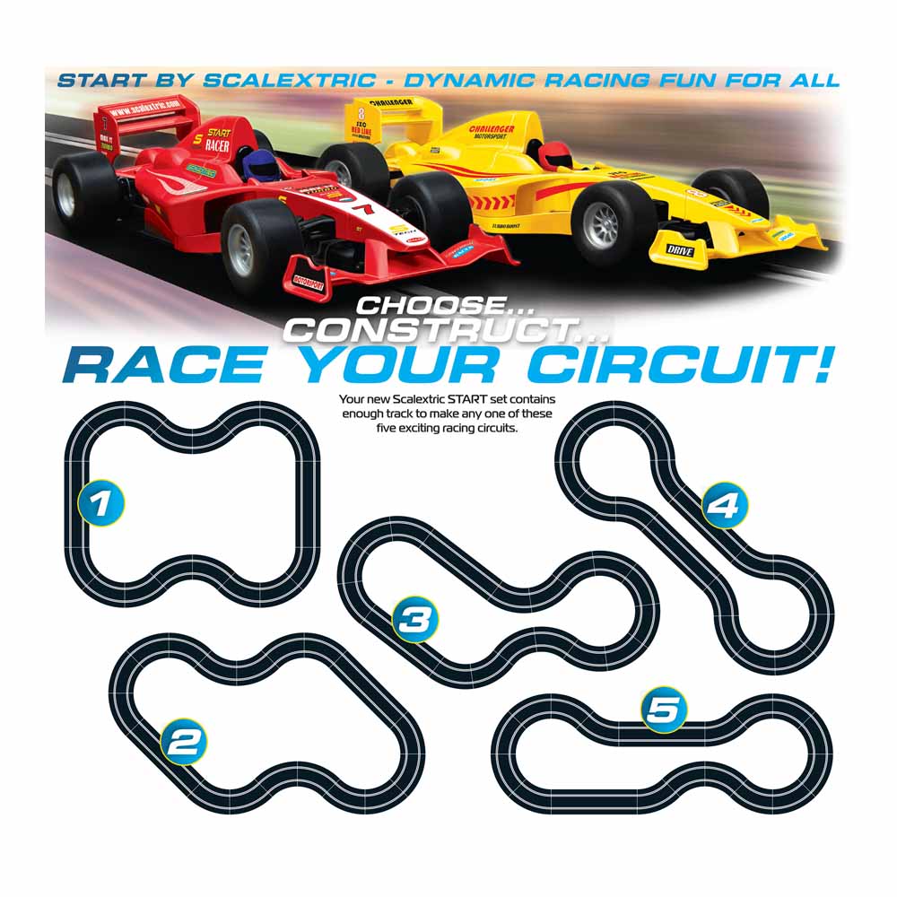 Formula 1 Challenge Start Set Scalextric Image 2