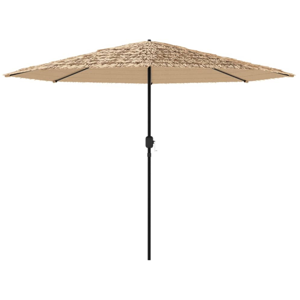 vidaXL Brown Garden Parasol 4m Image 4