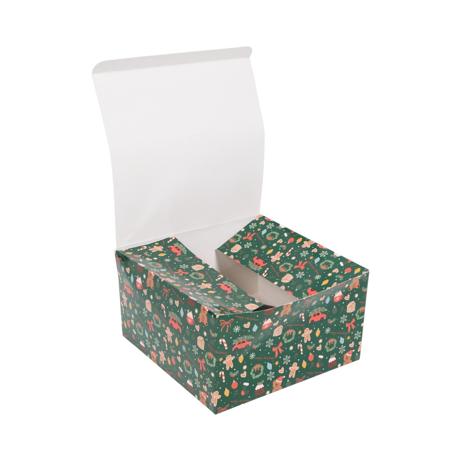 Christmas Cake Board and Box Set Image 2