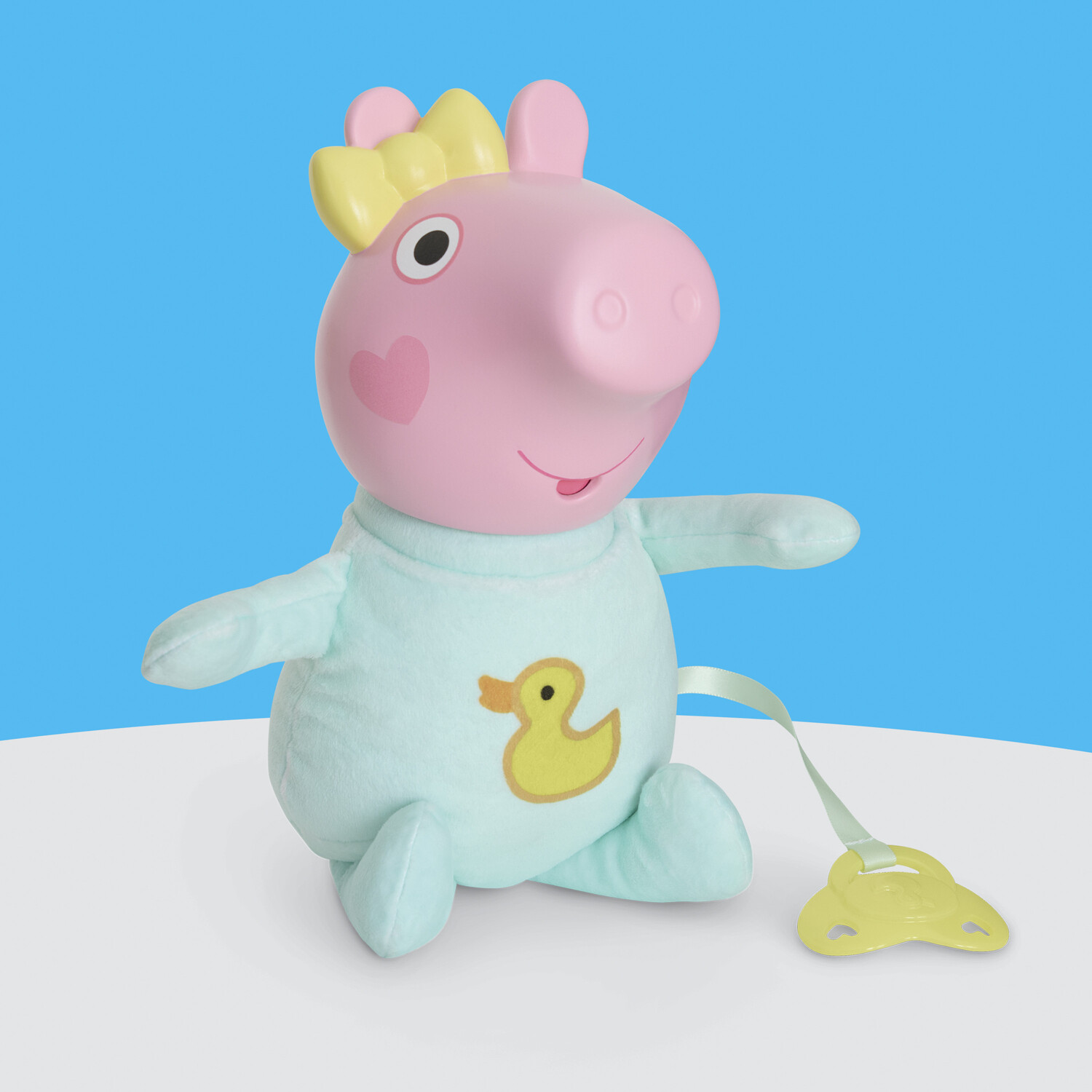 Peppa Pig Oink and Snuggles Evie Baby Doll Set Blue Image 7