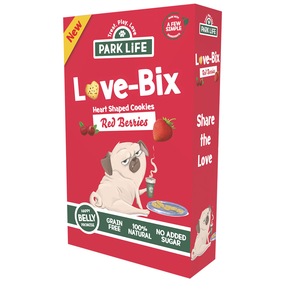 Park Life Love-Bix Red Berries Cookies 300g Image 1