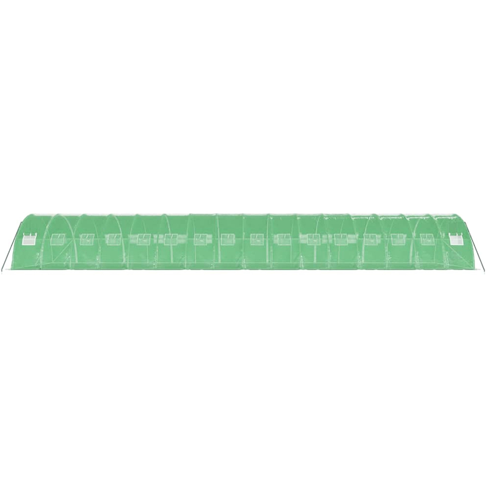 vidaXL Green 13 x 52.5ft Greenhouse Image 4