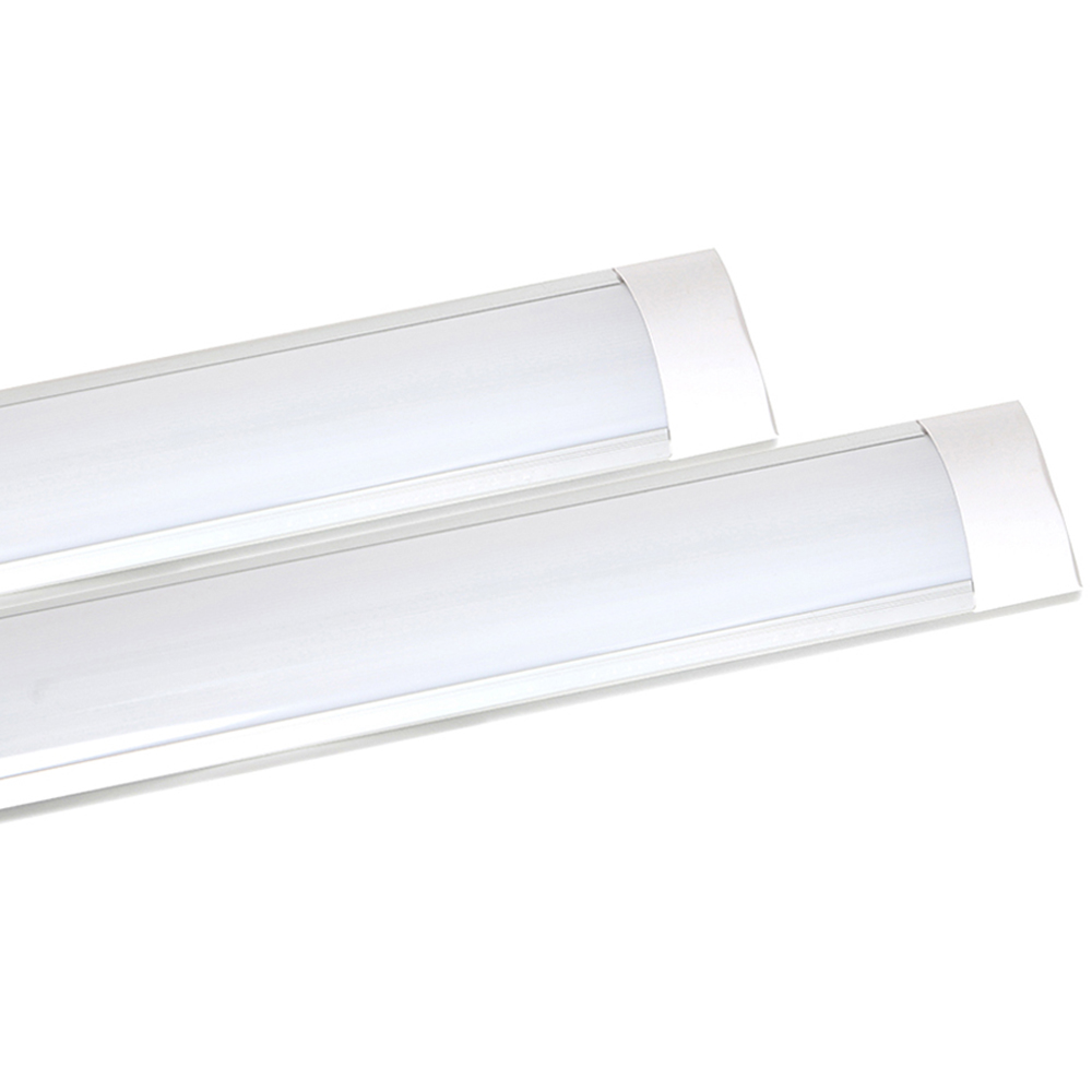 ENER-J 18W 3000K LED Prismatic Batten 60cm 2 Pack Image 1