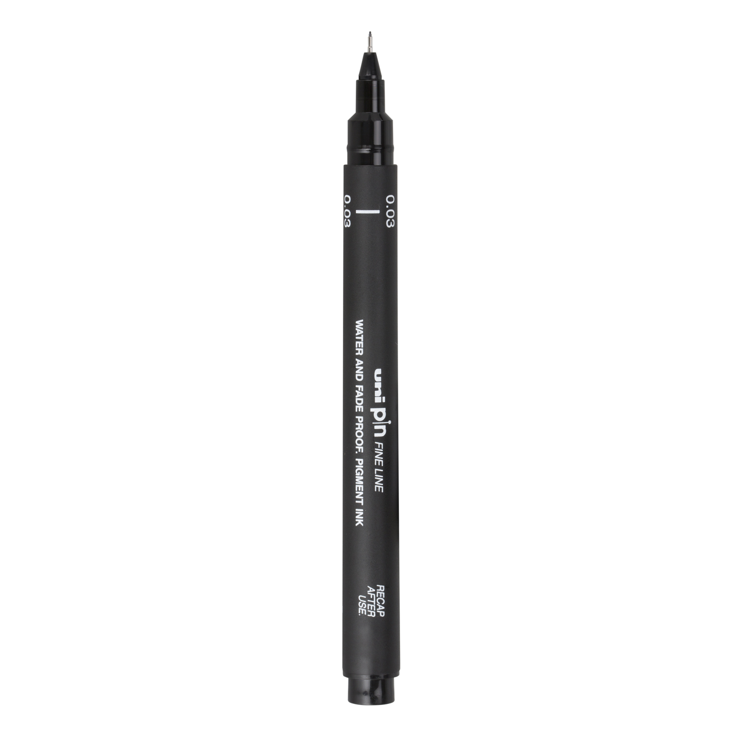 Uniball Pin Fine Liner Drawing Pen - Black / 0.03mm Image 2