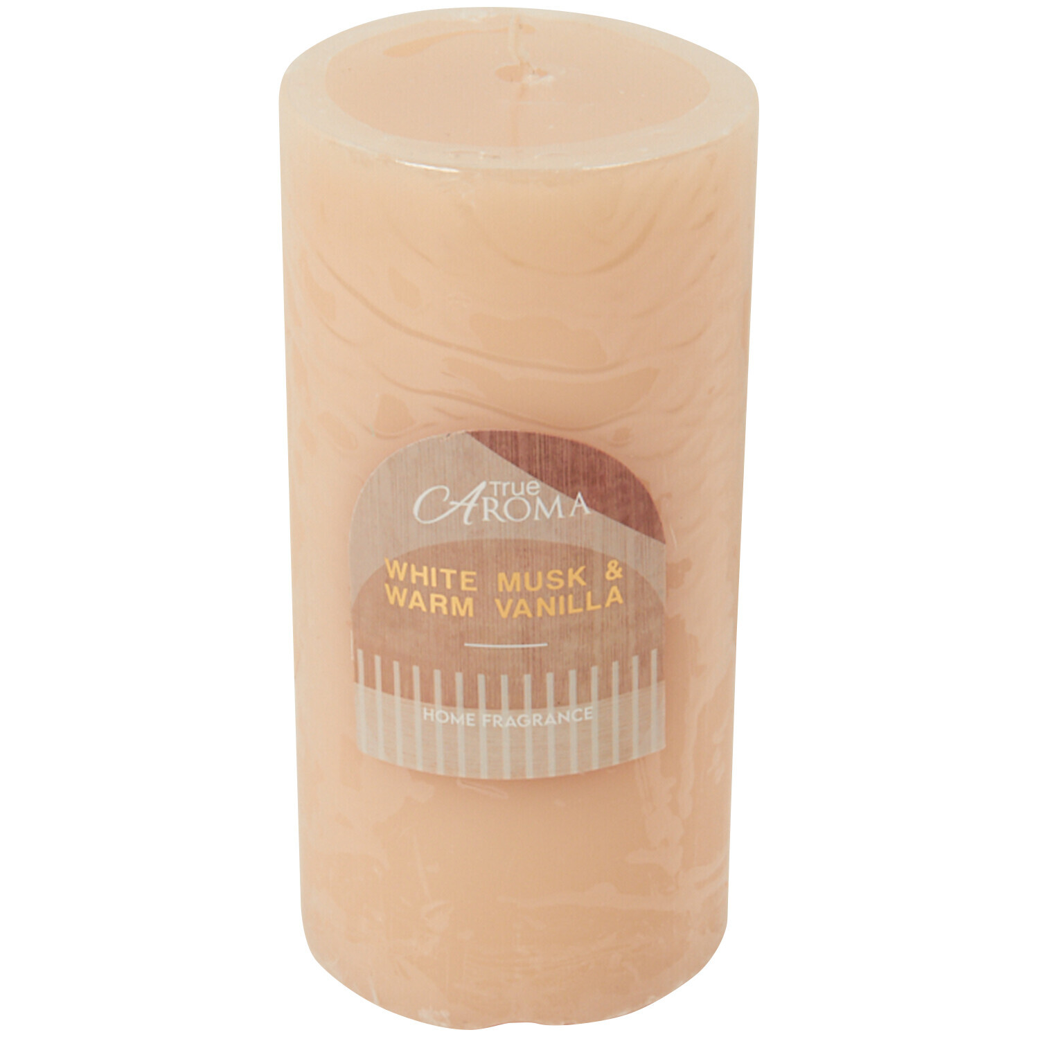 Warm Vanilla or Eucalyptus Scented Pillar Candle Image 6