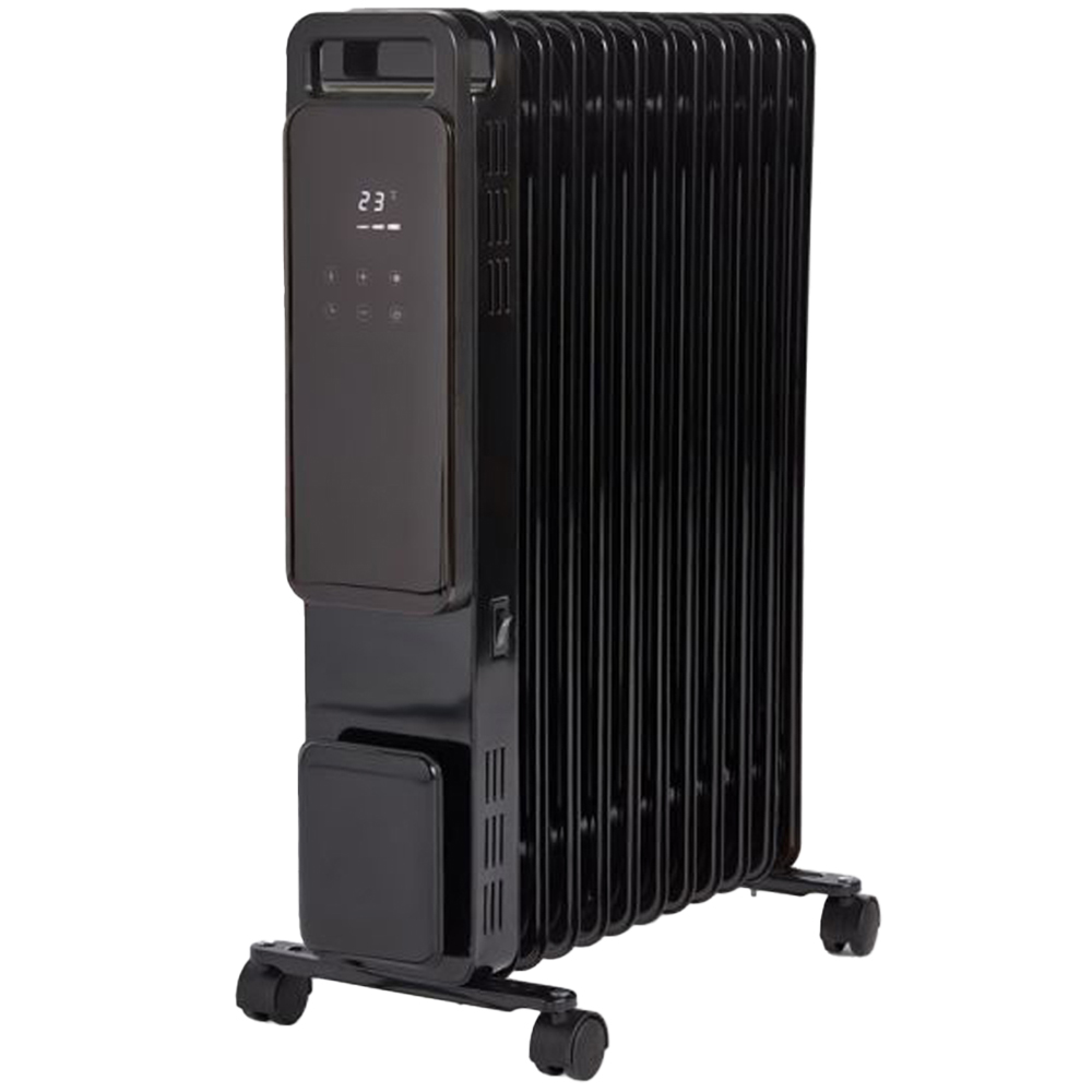 VonHaus 11 Fin Black Digital Oil Filled Radiator Image 1