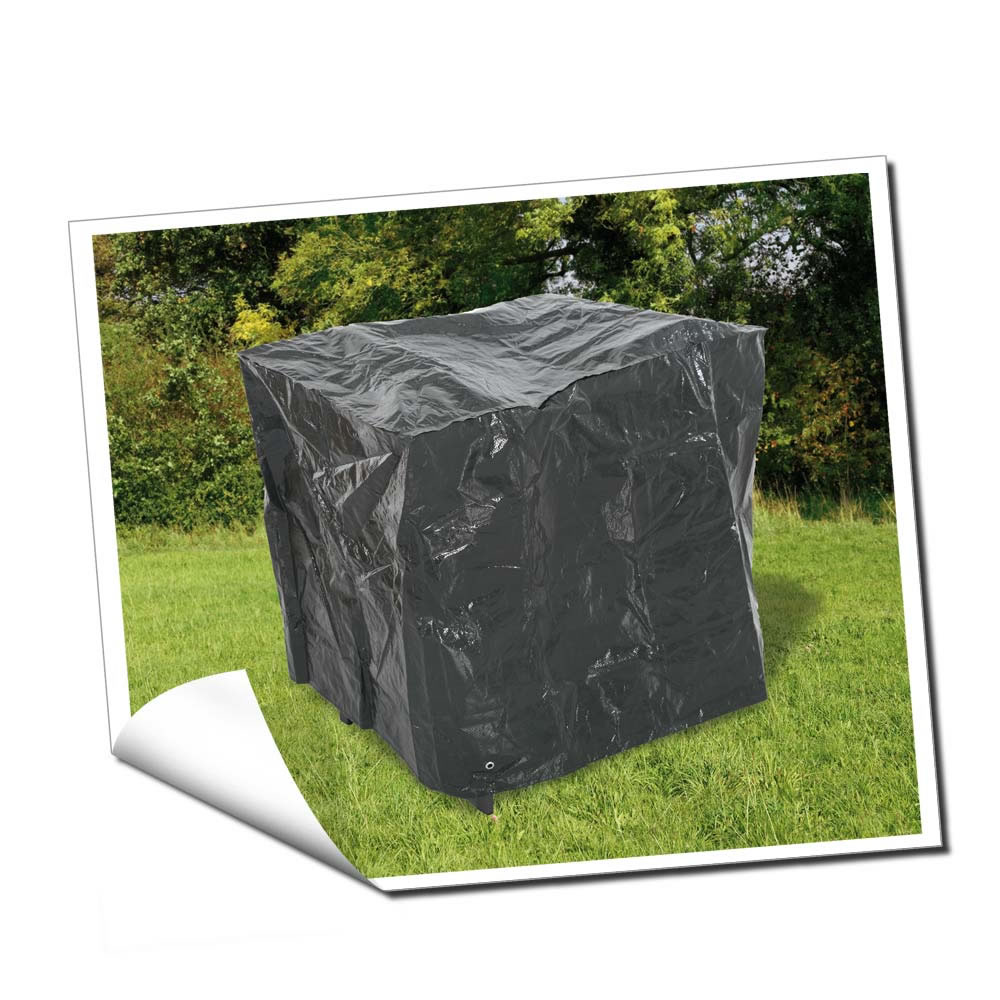 Wilko Trolley BBQ Cover Polyethylene Medium Image 1