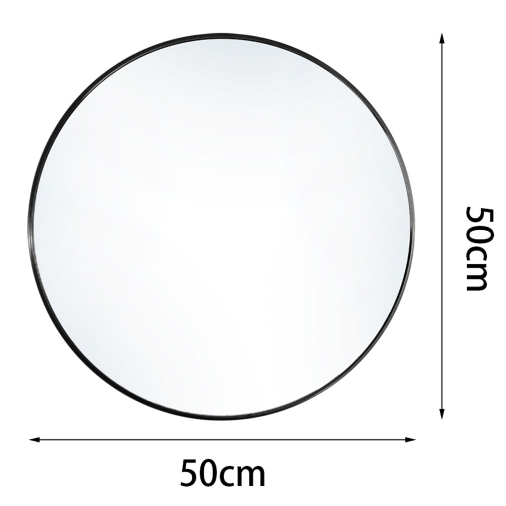 Nordic Wall Hanging Bathroom Mirror 50cm Image 6