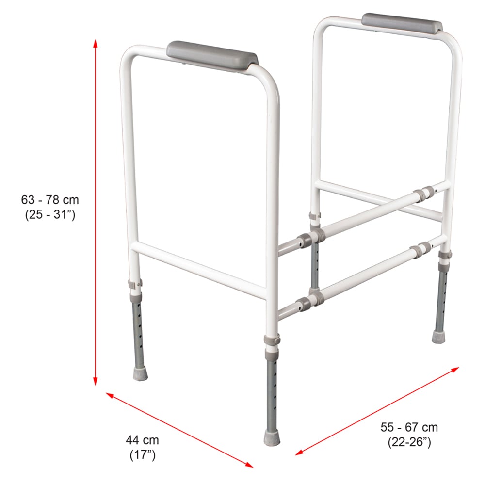 NRS Healthcare Economy Toilet Frame Image 4