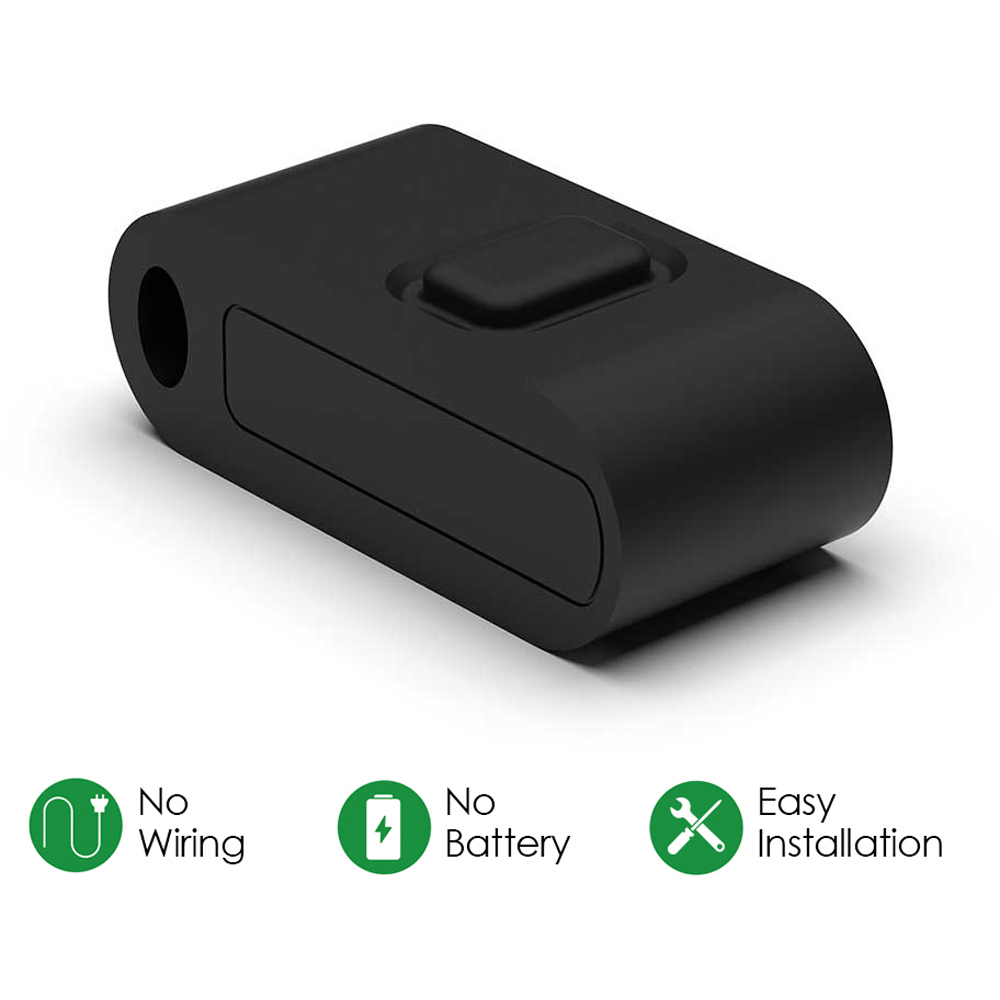 ENER-J Black Mini FOB 1Gang Wireless Switch Image 5