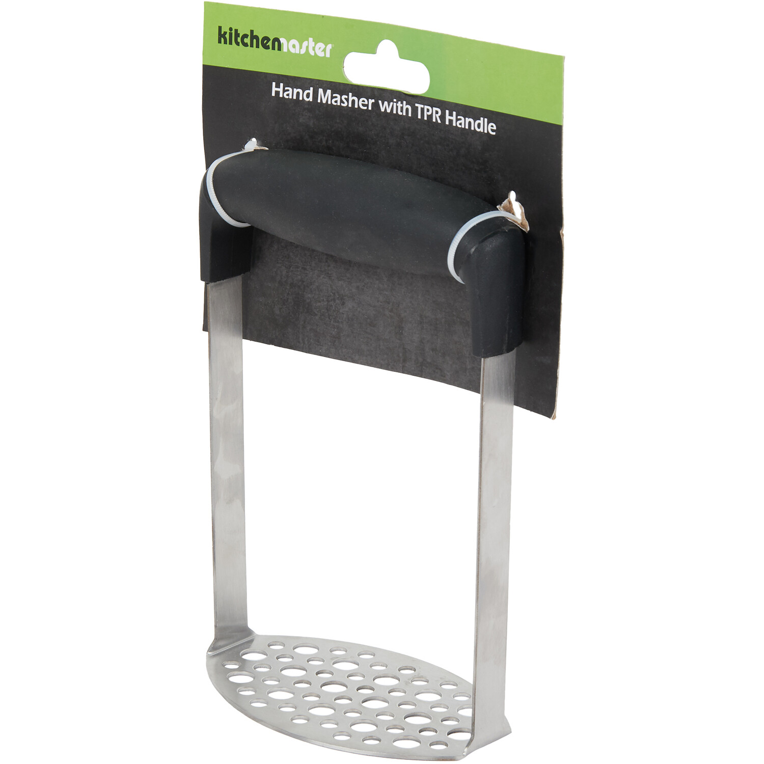 Kitchen Master Hand Masher with TPR Handle Image 2