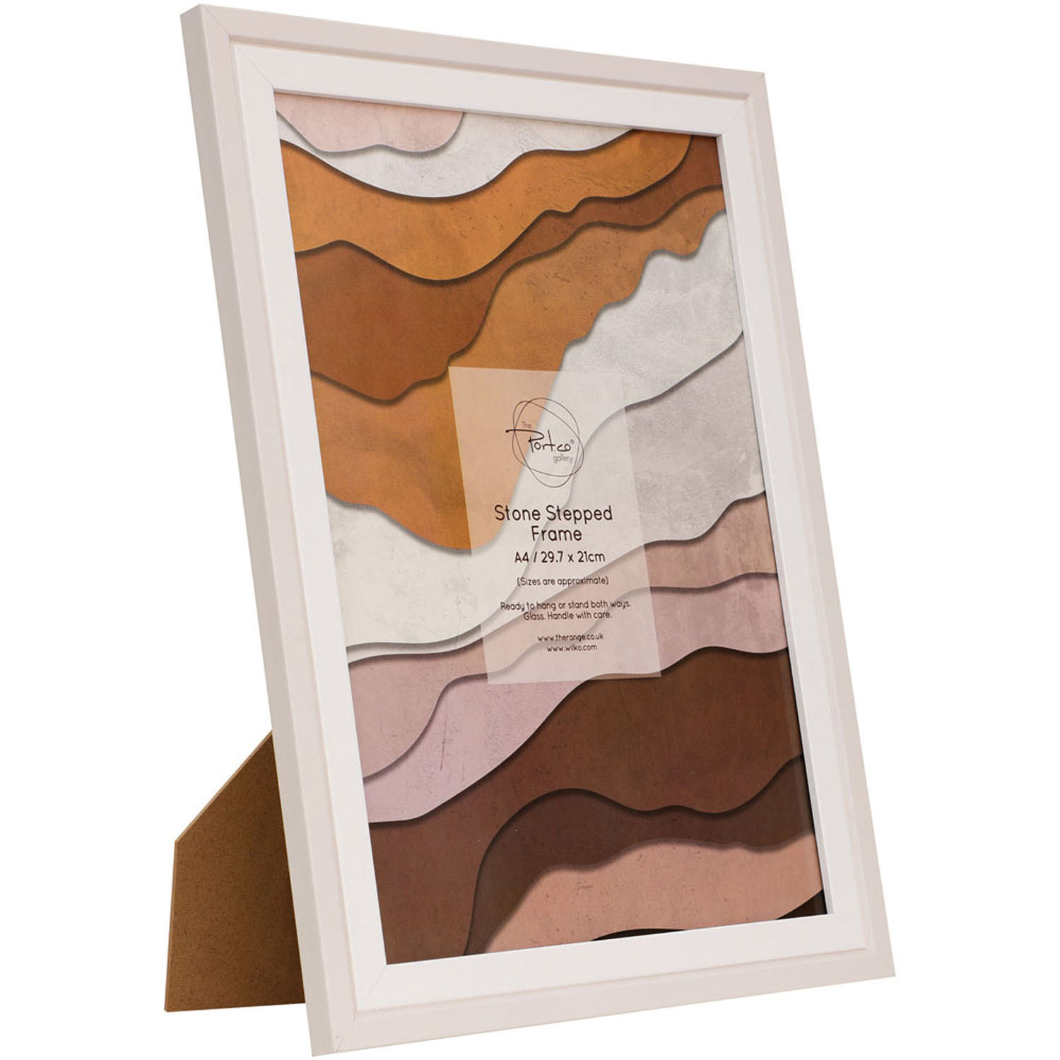 Stepped Frame Stone 8.2 x 11.6 inch Image 2