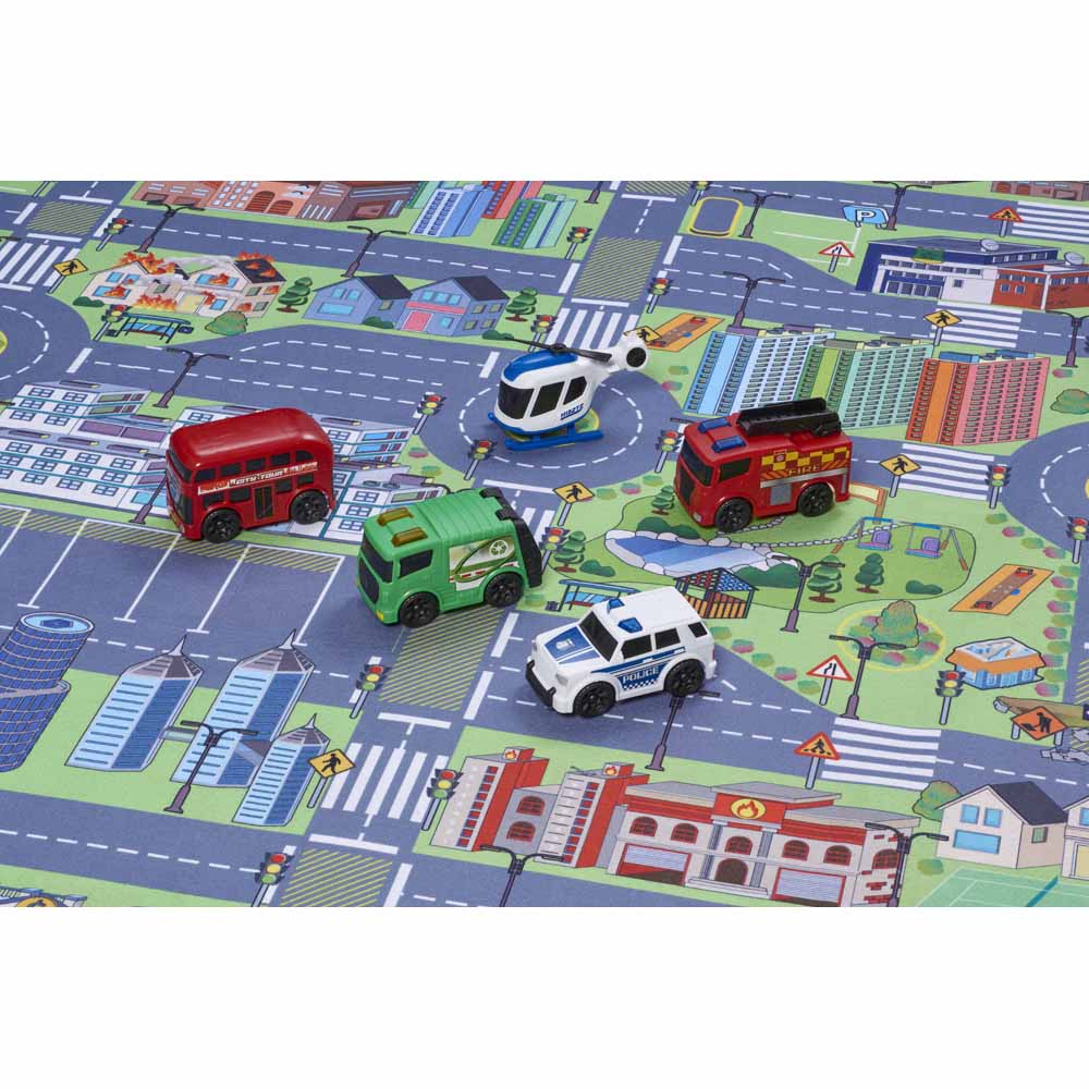 Teamsterz Mini Machines City Playmat Image 5