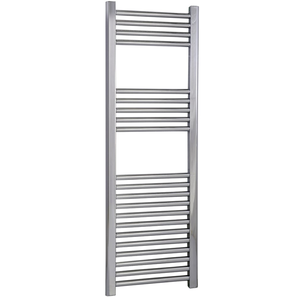 Prorad 2 Chrome Straight Towel Rail 400 x 1200mm Image 1