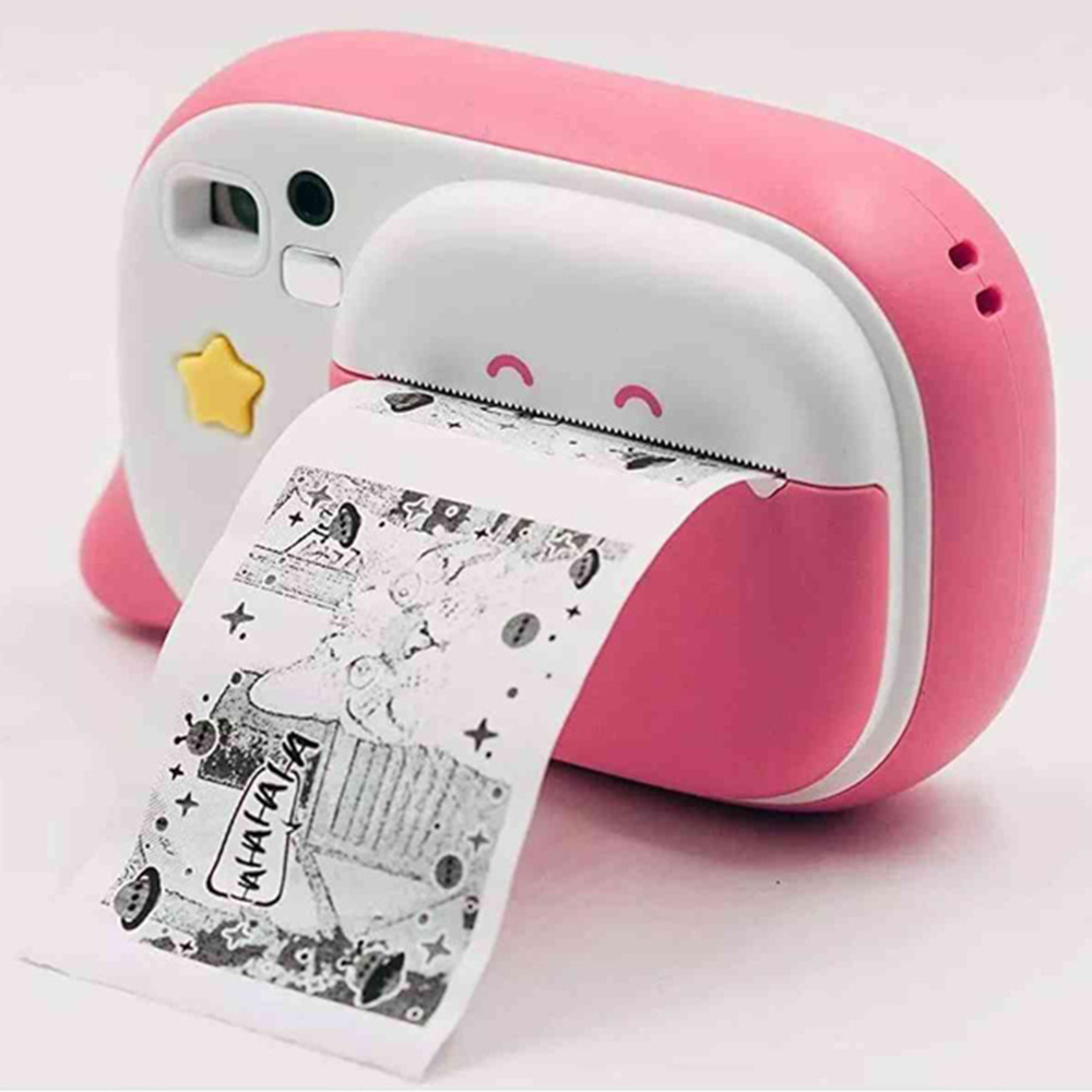 Creacam Pink Instant Camera with 12 Felt Pens and Scrapbook Image 2