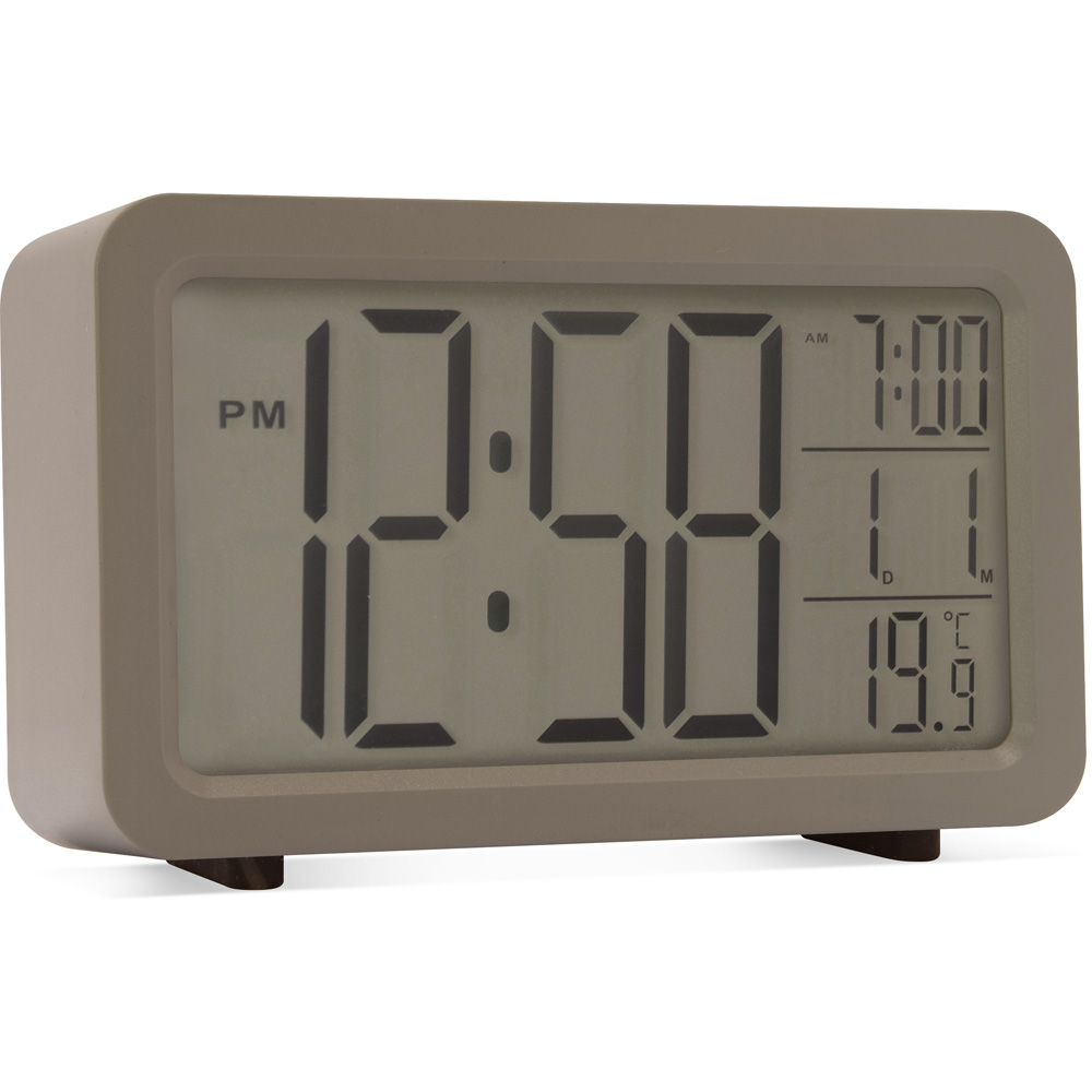 Acctim Grey Harley LCD Alarm Clock Image 2