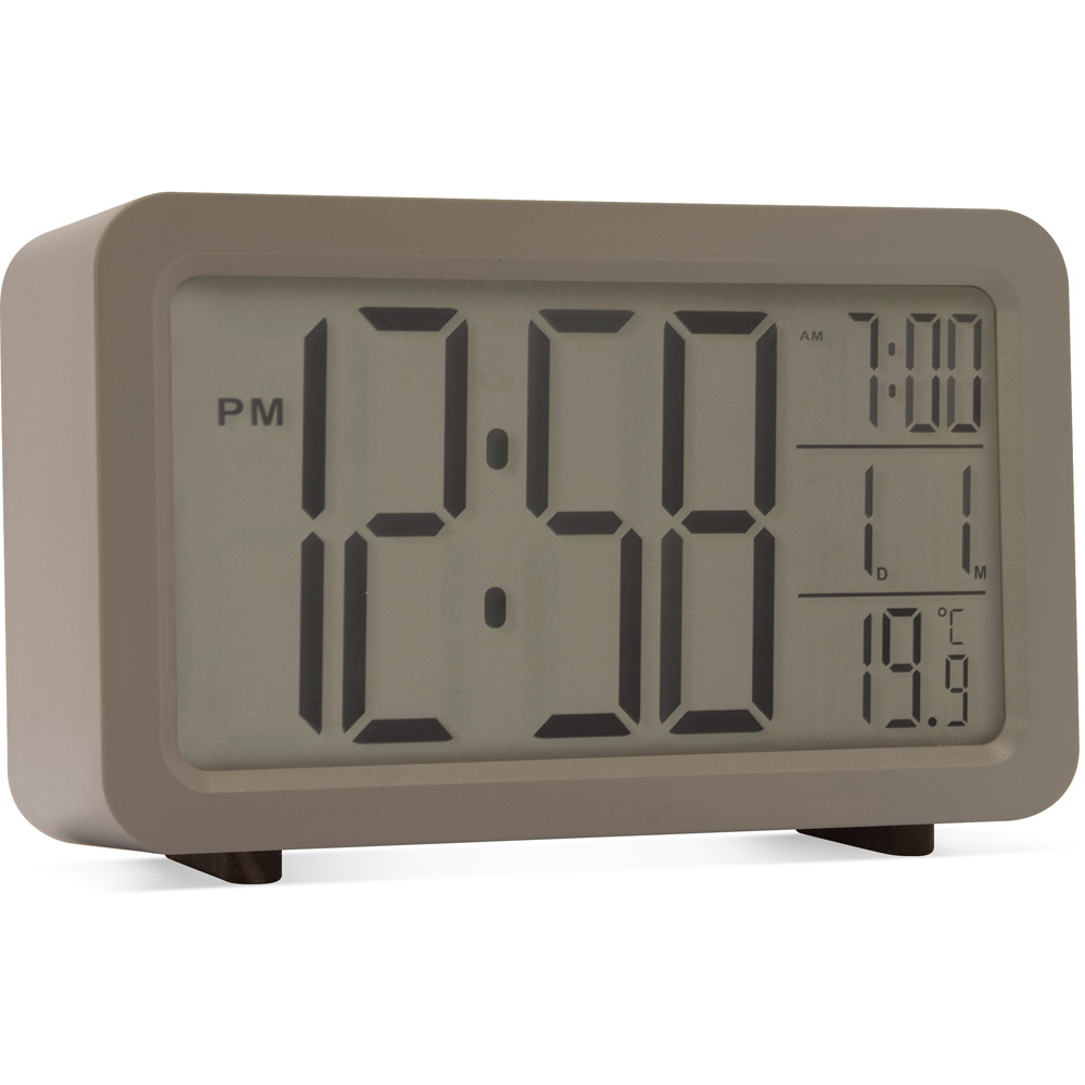 Acctim Grey Harley LCD Alarm Clock Wilko