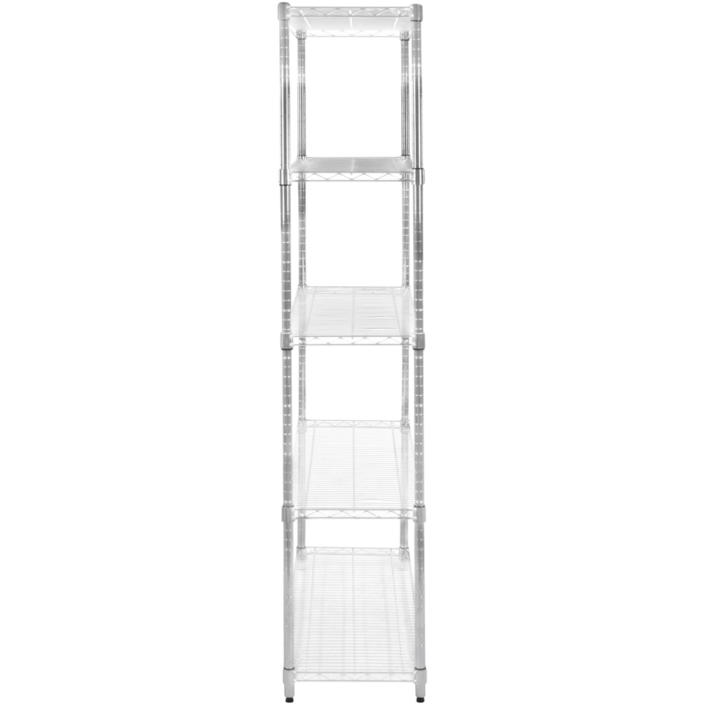 KuKoo Silver Wire Racking 45 x 120 x 180cm Image 2